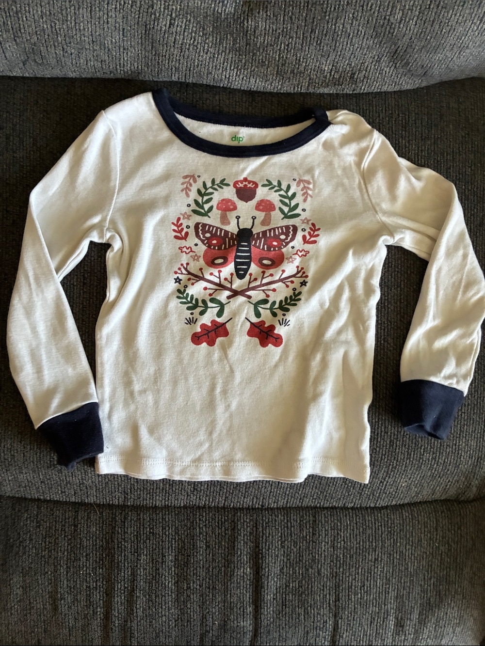🌸3 for $15🌸 (read description) NWOT 3T Moth Long Sleeve Top